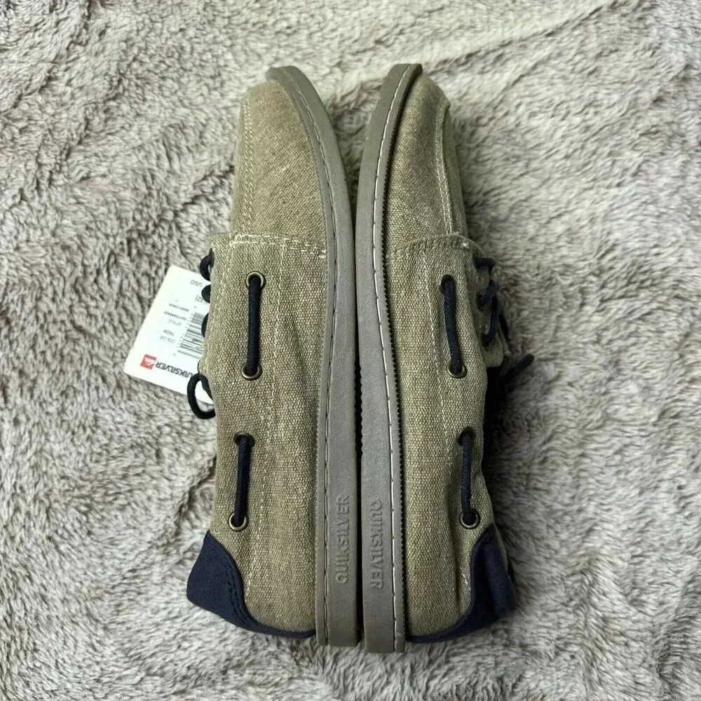 Quiksilver Surfside Low Casual Shoes - TKD0 Size 9 MSRP $50 New